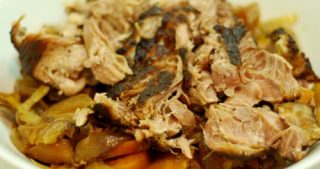 Slow Cooker Pork Shoulder Roast by Michelle Tam / Nom Nom Paleo