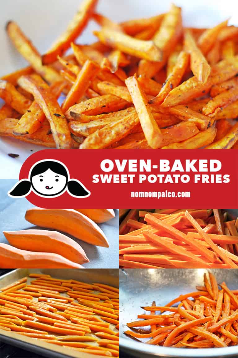 Sweet Potato Fries (Oven or Air Fryer) Nom Nom Paleo®
