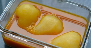 Poached Pears from Paleo Comfort Foods
