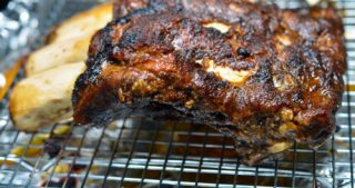 Pressure Cooker Grass Fed Beef Back Ribs by Michelle Tam / Nom Nom Paleo