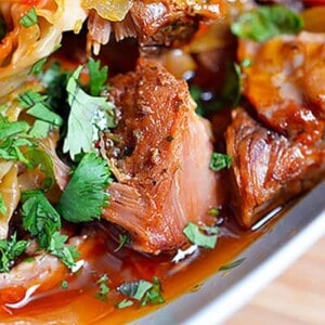 Slow Cooker Cheater Pork Stew by Michelle Tam / Nom Nom Paleo https://nomnompaleo.com