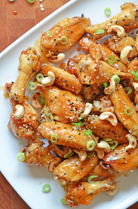 Juli Bauer's Sticky Sesame Teriyaki Chicken Wings