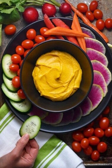 Sweet Potato and Cashew Dip from Tess Masters’ The Perfect Blend by Michelle Tam https://nomnompaleo.com
