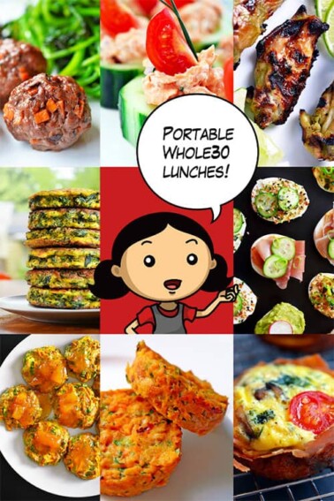 Portable Whole30 Lunch Ideas by Michelle Tam https://nomnompaleo.com