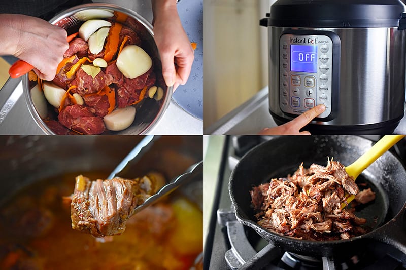 Whole30 Instant Pot (Pressure Cooker) Carnitas by Michelle Tam https://nomnompaleo.com