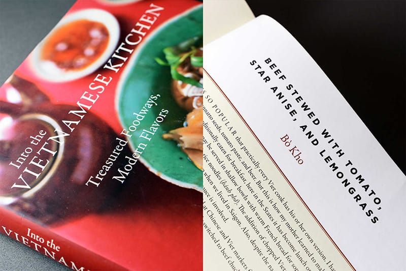 Shot of Andrea Nguyen's cookbook, Into The Vietnamese Kitchen