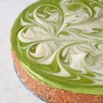 No-Bake Matcha Cheesecake by Michelle Tam https://nomnompaleo.com