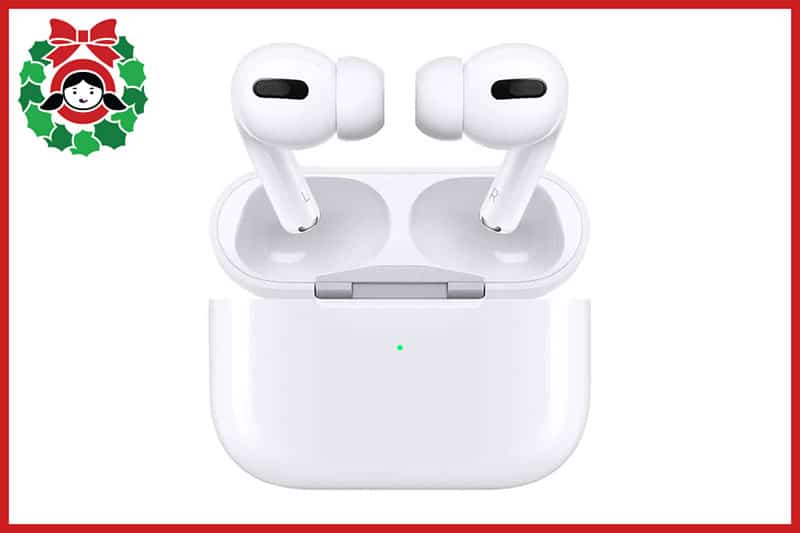 A pair of Apple AirPods Pro, an item on the 2020 Holiday Gift Guide from Nom Nom Paleo