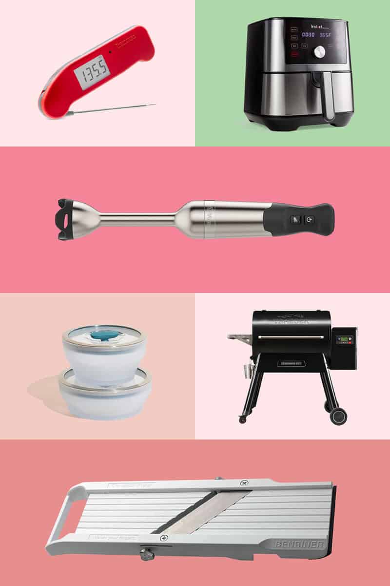 A collection of gifts for cooks from Nom Nom Paleo's Holiday Gift Guide 2021