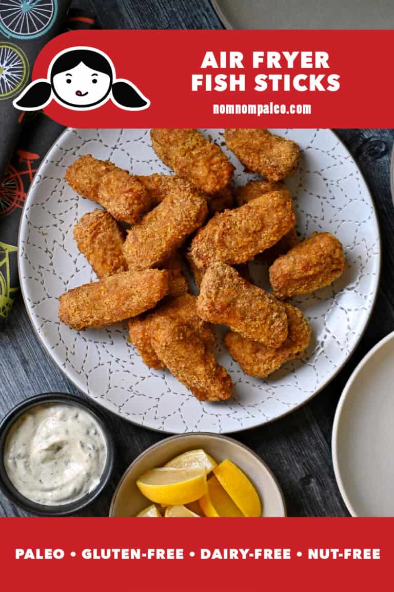 Air Fryer Fish Sticks (Gluten Free, Paleo) Nom Nom Paleo®