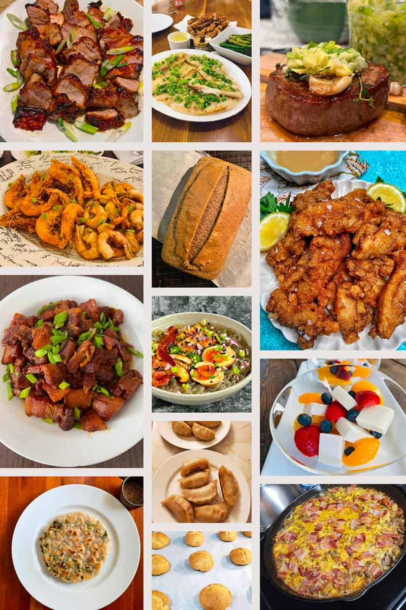Collage of dishes that readers have cooked from Nom Nom Paleo Let's Go!