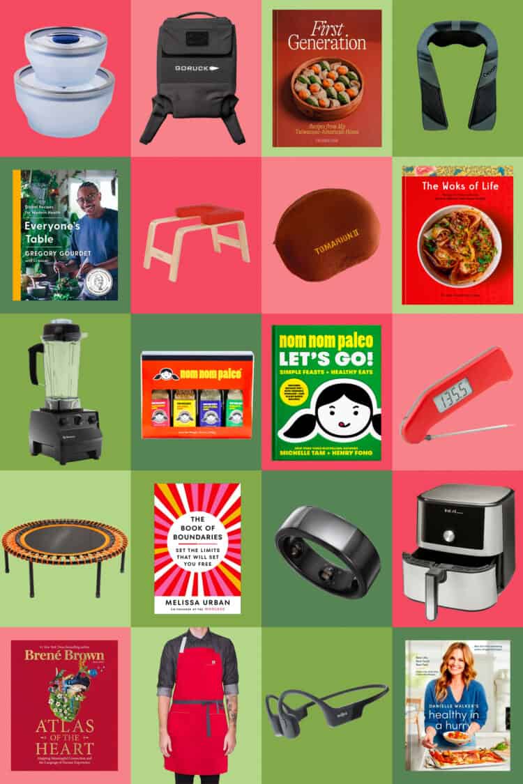 A collage of all the items on the Nom Nom Paleo holiday gift guide.